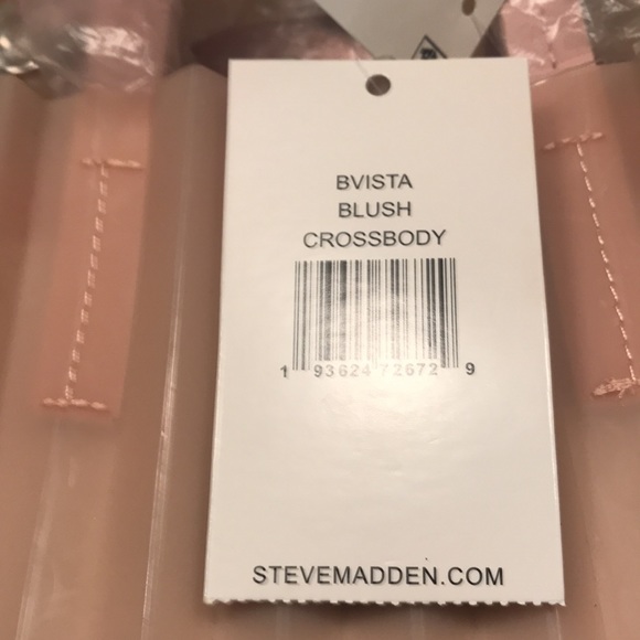 NWT Steve Madden blush crossbody. - Picture 6 of 6